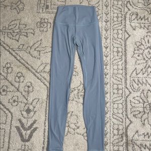light blue lululemon align leggings